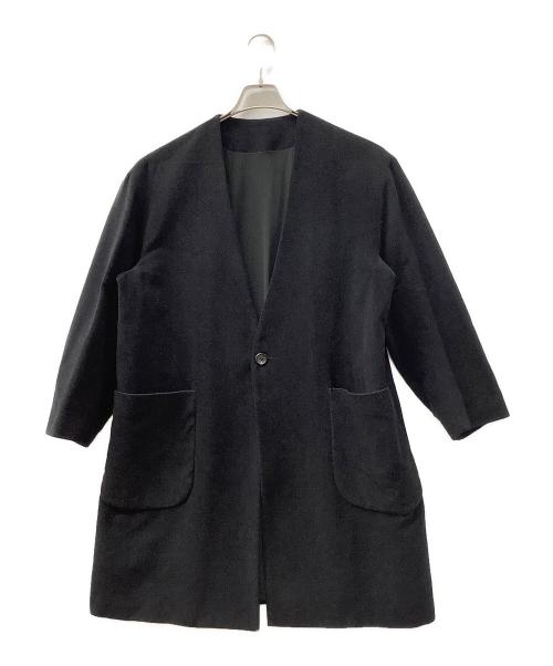 kreepe（クリープ）kreepe (クリープ) SILKウールビーバーコート ブラック サイズ:Mの古着・服飾アイテム