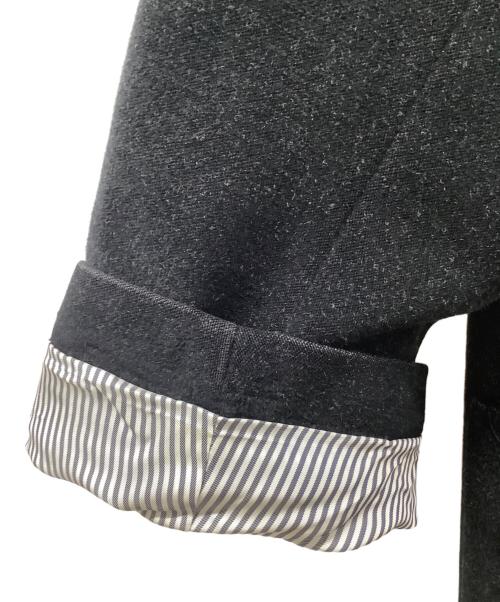 kreepe（クリープ）kreepe (クリープ) SILKウールビーバーコート ブラック サイズ:Mの古着・服飾アイテム