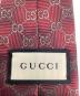 中古・古着 GUCCI (グッチ) GG 	シルクネクタイ ボルドー サイズ:-：9000円