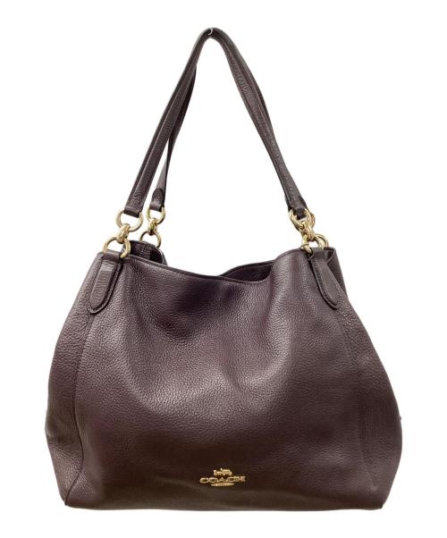 COACH（コーチ）COACH (コーチ) トートバッグ パープルの古着・服飾アイテム