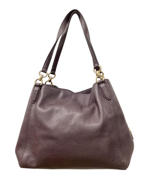 COACH（コーチ）COACH (コーチ) トートバッグ パープルの古着・服飾アイテム