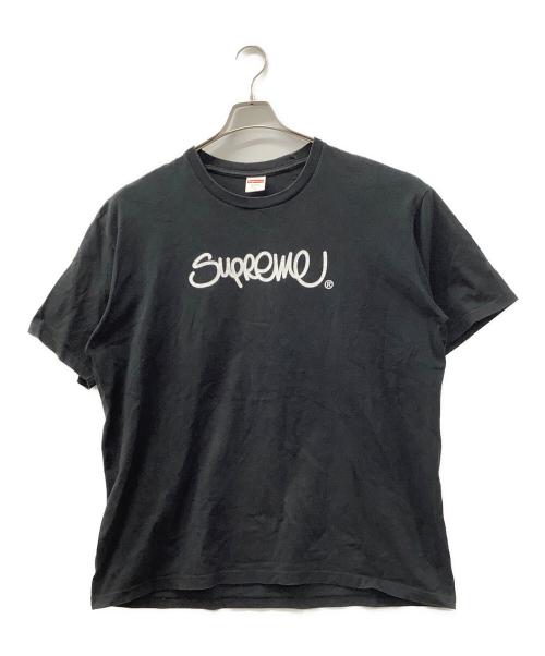 SUPREME（シュプリーム）SUPREME (シュプリーム) ハンドスタイルロゴTシャツ ブラック サイズ:XLの古着・服飾アイテム