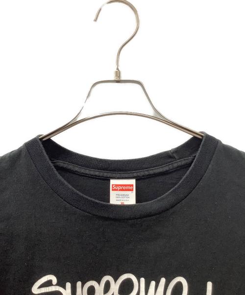 SUPREME（シュプリーム）SUPREME (シュプリーム) ハンドスタイルロゴTシャツ ブラック サイズ:XLの古着・服飾アイテム