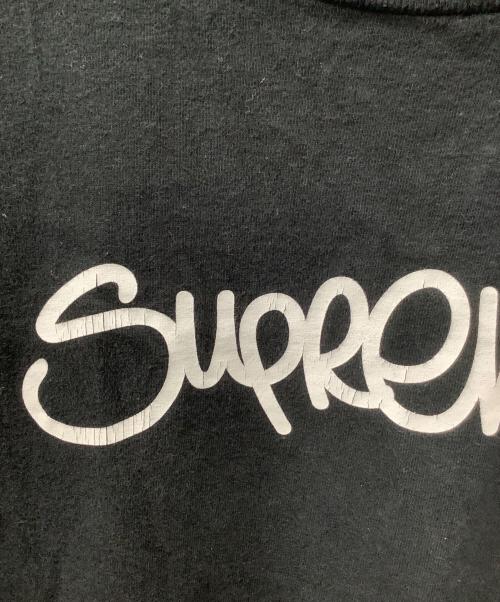 SUPREME（シュプリーム）SUPREME (シュプリーム) ハンドスタイルロゴTシャツ ブラック サイズ:XLの古着・服飾アイテム