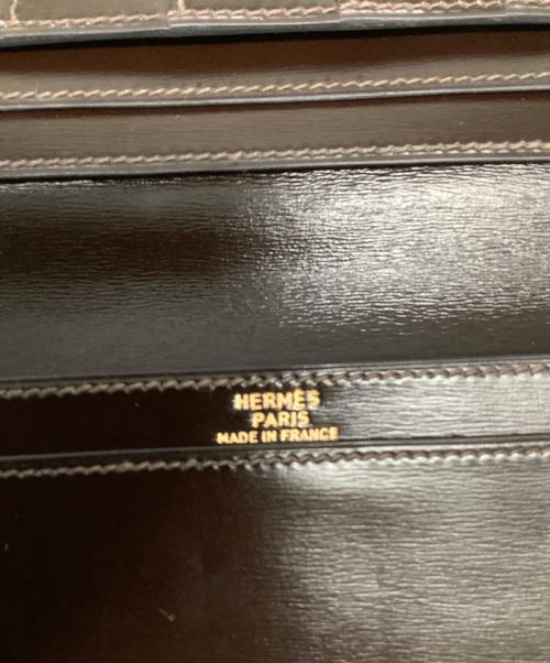 HERMES（エルメス）HERMES (エルメス) フレミング ダークブラウンの古着・服飾アイテム