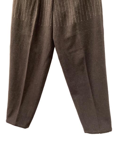 Y's for men（ワイズフォーメン）Y's for men (ワイズフォーメン) ウールパンツ ブラウン サイズ:Mの古着・服飾アイテム