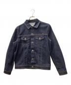 YCHAIイカイ）の古着「GIUBBINOジュビーノ ワンウォッシュ3rdタイプデニムトラッカージャケット」｜インディゴ