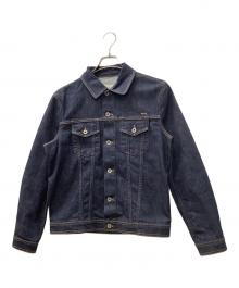 YCHAI（イカイ）の古着「GIUBBINOジュビーノ ワンウォッシュ3rdタイプデニムトラッカージャケット」｜インディゴ