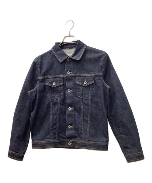 YCHAI（イカイ）YCHAI (イカイ) GIUBBINOジュビーノ ワンウォッシュ3rdタイプデニムトラッカージャケット インディゴ サイズ:46の古着・服飾アイテム