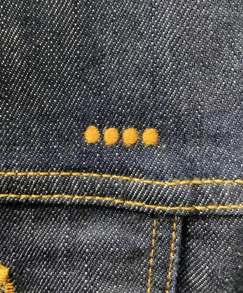 YCHAI（イカイ）YCHAI (イカイ) GIUBBINOジュビーノ ワンウォッシュ3rdタイプデニムトラッカージャケット インディゴ サイズ:46の古着・服飾アイテム