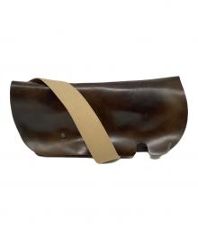 Uni&co（ユニアンドコー）の古着「メッセンジャーバッグ」｜ブラウン