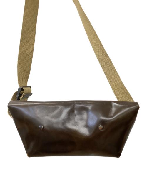 Uni&co（ユニアンドコー）Uni&co (ユニアンドコー) メッセンジャーバッグ ブラウンの古着・服飾アイテム