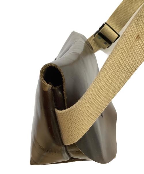 Uni&co（ユニアンドコー）Uni&co (ユニアンドコー) メッセンジャーバッグ ブラウンの古着・服飾アイテム