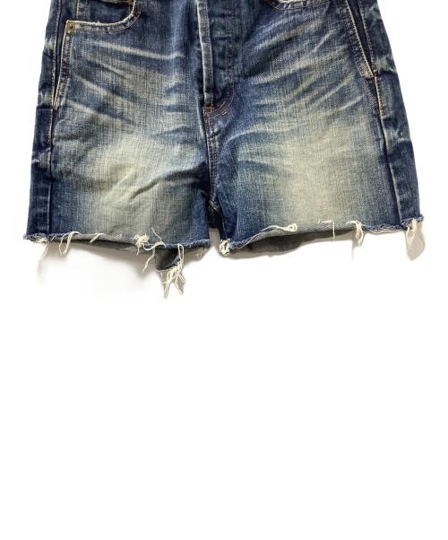 Saint Laurent Paris（サンローランパリ）Saint Laurent Paris (サンローランパリ) ショートパンツ インディゴ サイズ:25の古着・服飾アイテム