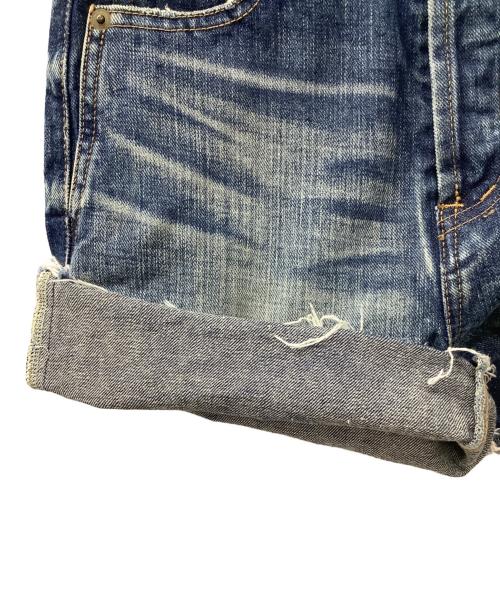 Saint Laurent Paris（サンローランパリ）Saint Laurent Paris (サンローランパリ) ショートパンツ インディゴ サイズ:25の古着・服飾アイテム