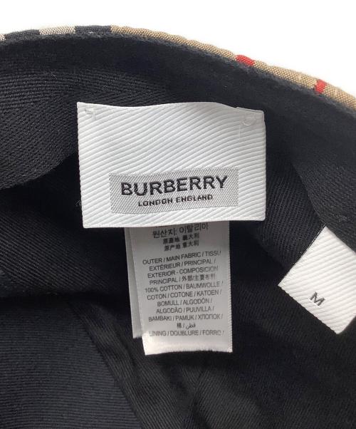 BURBERRY（バーバリー）BURBERRY (バーバリー) キャップ ベージュ サイズ:Mの古着・服飾アイテム