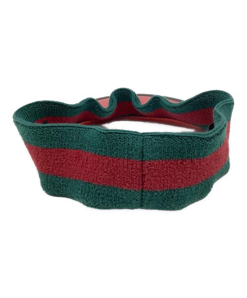 GUCCI（グッチ）GUCCI (グッチ) シェリーライン レッド サイズ:S (57cm)の古着・服飾アイテム