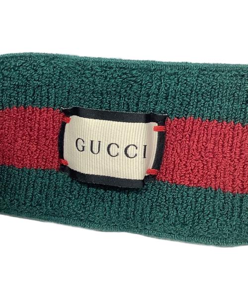 GUCCI（グッチ）GUCCI (グッチ) シェリーライン レッド サイズ:S (57cm)の古着・服飾アイテム