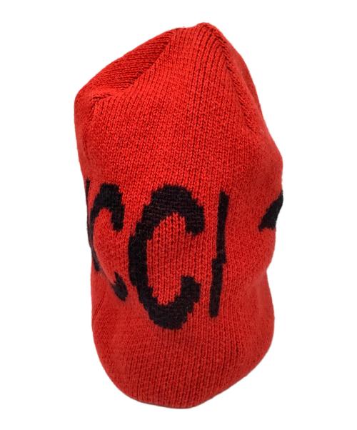 GUCCI（グッチ）GUCCI (グッチ) ニット帽 レッド サイズ:M（58）22cmの古着・服飾アイテム