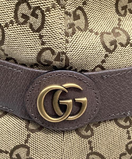 GUCCI（グッチ）GUCCI (グッチ) GG フェドラハット ベージュ サイズ:Mの古着・服飾アイテム