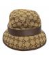 GUCCI (グッチ) GG フェドラハット ベージュ サイズ:M：23000円