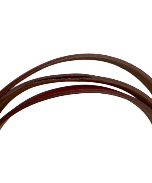 HERMES（エルメス）HERMES (エルメス) ビーアピドゥブルトゥール レッドの古着・服飾アイテム