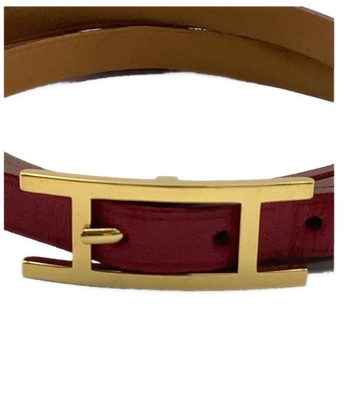 HERMES（エルメス）HERMES (エルメス) ビーアピドゥブルトゥール レッドの古着・服飾アイテム