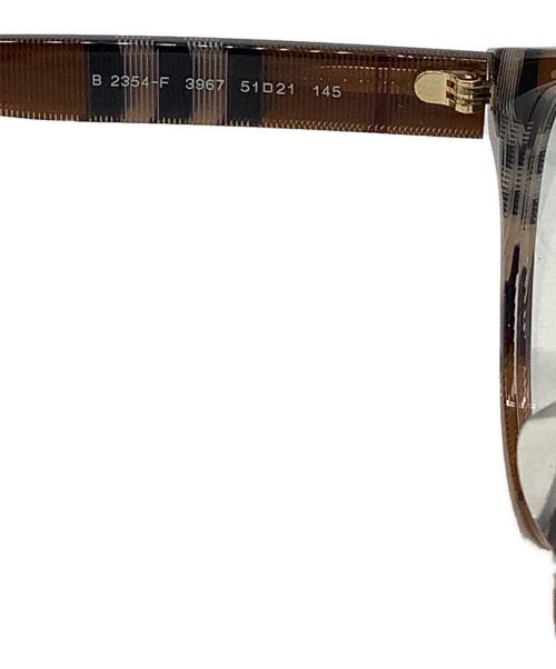 BURBERRY（バーバリー）BURBERRY (バーバリー) 眼鏡 ブラウン サイズ:51□21の古着・服飾アイテム