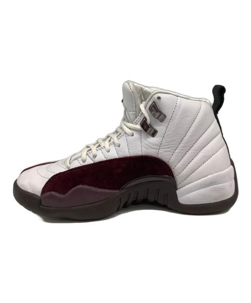 NIKE（ナイキ）NIKE (ナイキ) A Ma Maniere (ア・マ・マニエール) AIR JORDAN12（エアジョーダン） ホワイト×レッド サイズ:US6.5の古着・服飾アイテム