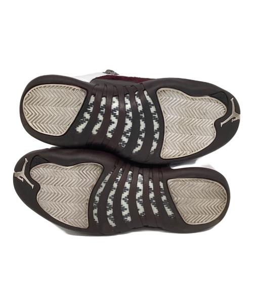 NIKE（ナイキ）NIKE (ナイキ) A Ma Maniere (ア・マ・マニエール) AIR JORDAN12（エアジョーダン） ホワイト×レッド サイズ:US6.5の古着・服飾アイテム