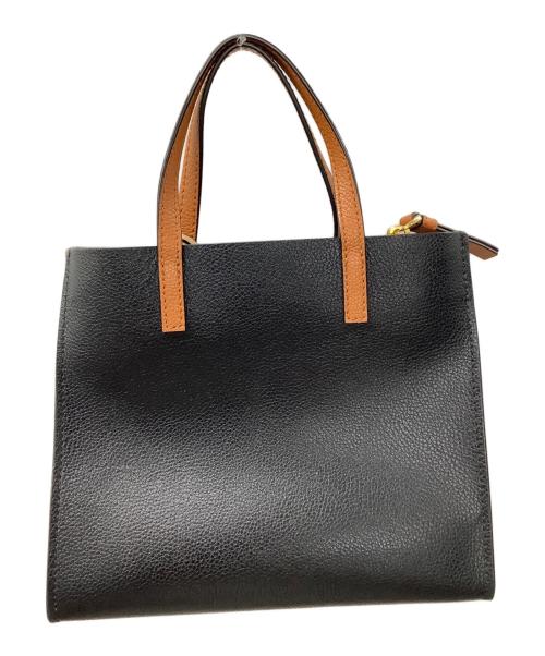 MARC JACOBS（マークジェイコブス）MARC JACOBS (マークジェイコブス) 2WAYショルダーバッグ ホワイト×ブラックの古着・服飾アイテム