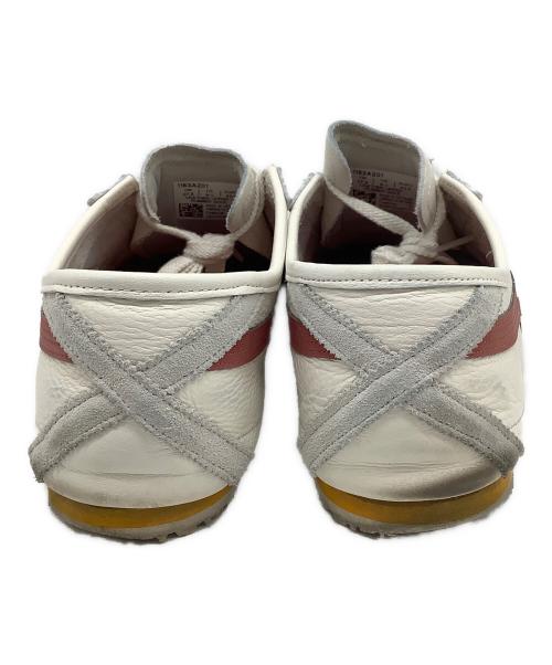 Onitsuka Tiger（オニツカタイガー）Onitsuka Tiger (オニツカタイガー) MEXICO'66 ホワイト×レッド×オレンジ サイズ:US91/2の古着・服飾アイテム