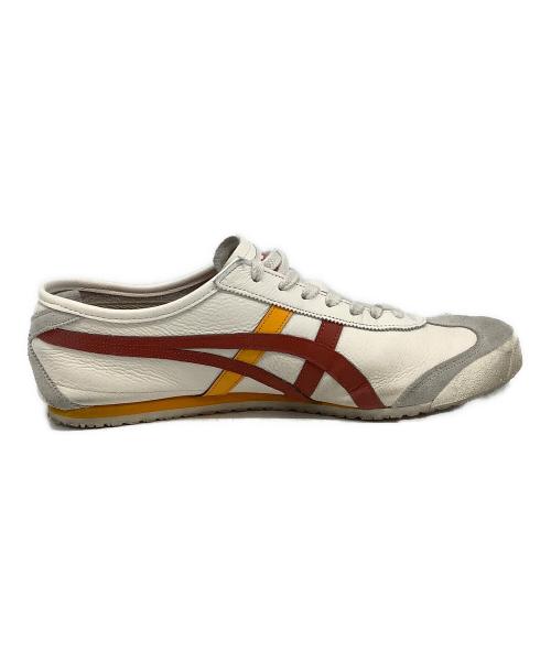 Onitsuka Tiger（オニツカタイガー）Onitsuka Tiger (オニツカタイガー) MEXICO'66 ホワイト×レッド×オレンジ サイズ:US91/2の古着・服飾アイテム