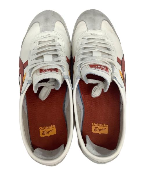 Onitsuka Tiger（オニツカタイガー）Onitsuka Tiger (オニツカタイガー) MEXICO'66 ホワイト×レッド×オレンジ サイズ:US91/2の古着・服飾アイテム