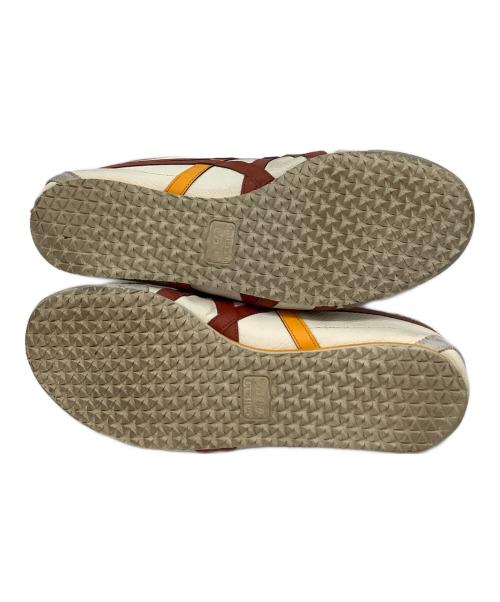 Onitsuka Tiger（オニツカタイガー）Onitsuka Tiger (オニツカタイガー) MEXICO'66 ホワイト×レッド×オレンジ サイズ:US91/2の古着・服飾アイテム