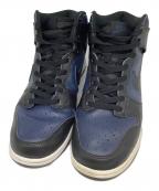 NIKEナイキ）の古着「NIKE DUNK HI（ナイキダンクハイ）」｜ネイビー×ブラック