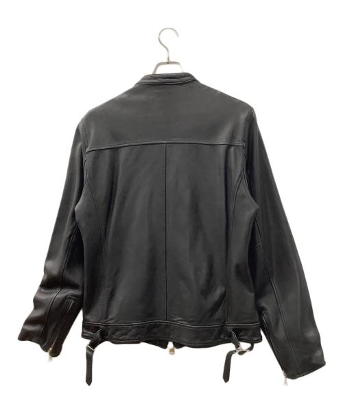 AVIREX（アヴィレックス）AVIREX (アヴィレックス) レザージャケット ブラック サイズ:XLの古着・服飾アイテム