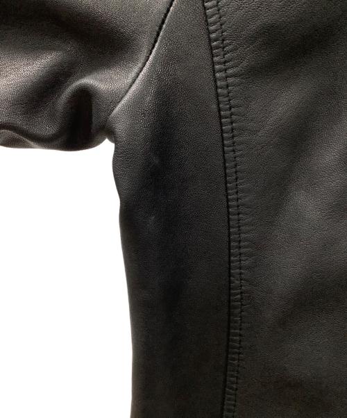 AVIREX（アヴィレックス）AVIREX (アヴィレックス) レザージャケット ブラック サイズ:XLの古着・服飾アイテム