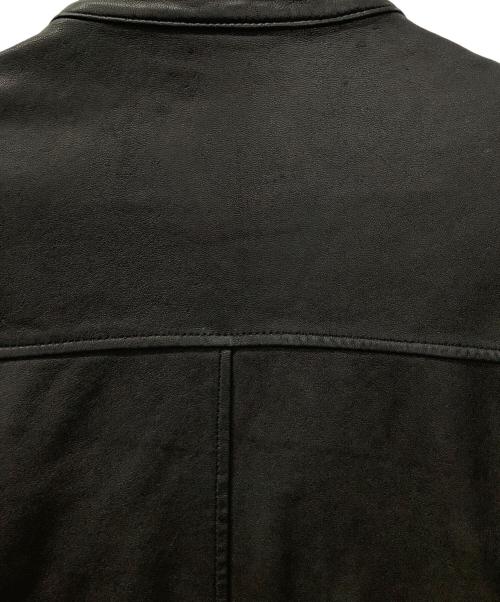 AVIREX（アヴィレックス）AVIREX (アヴィレックス) レザージャケット ブラック サイズ:XLの古着・服飾アイテム
