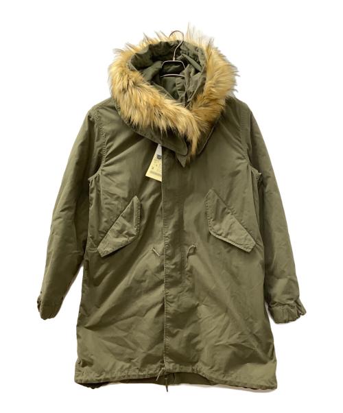AVIREX（アヴィレックス）AVIREX (アヴィレックス) M65 モッズコート オリーブ サイズ:L 未使用品の古着・服飾アイテム