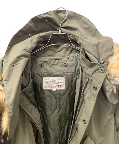 AVIREX（アヴィレックス）AVIREX (アヴィレックス) M65 モッズコート オリーブ サイズ:L 未使用品の古着・服飾アイテム