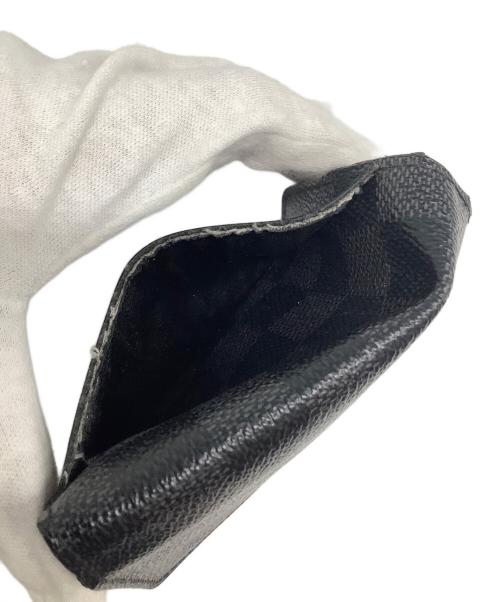 LOUIS VUITTON（ルイ ヴィトン）LOUIS VUITTON (ルイ ヴィトン) ダミエカードケース オーガナイザー・ドゥ・ポッシュ ブラックの古着・服飾アイテム