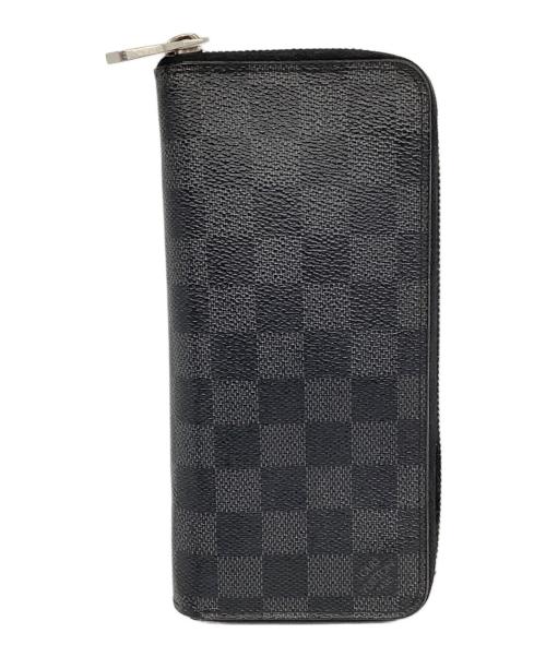 LOUIS VUITTON（ルイ ヴィトン）LOUIS VUITTON (ルイ ヴィトン) ダミエジッピー ウォレット ブラックの古着・服飾アイテム