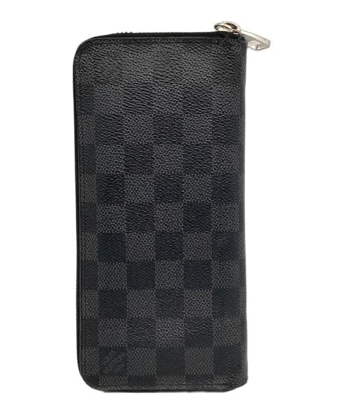 LOUIS VUITTON（ルイ ヴィトン）LOUIS VUITTON (ルイ ヴィトン) ダミエジッピー ウォレット ブラックの古着・服飾アイテム