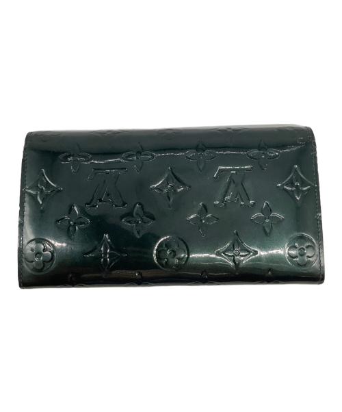 LOUIS VUITTON（ルイ ヴィトン）LOUIS VUITTON (ルイ ヴィトン) ヴェルニポルトフォイユ・サラ グリーンの古着・服飾アイテム