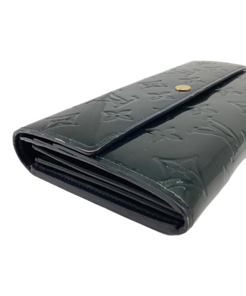 LOUIS VUITTON（ルイ ヴィトン）LOUIS VUITTON (ルイ ヴィトン) ヴェルニポルトフォイユ・サラ グリーンの古着・服飾アイテム