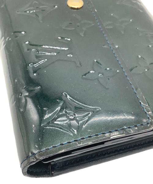 LOUIS VUITTON（ルイ ヴィトン）LOUIS VUITTON (ルイ ヴィトン) ヴェルニポルトフォイユ・サラ グリーンの古着・服飾アイテム