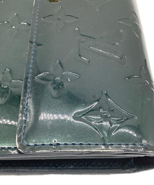 LOUIS VUITTON（ルイ ヴィトン）LOUIS VUITTON (ルイ ヴィトン) ヴェルニポルトフォイユ・サラ グリーンの古着・服飾アイテム