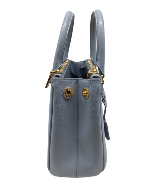 PRADA（プラダ）PRADA (プラダ) 2WAYバッグ ブルーの古着・服飾アイテム