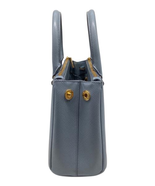 PRADA（プラダ）PRADA (プラダ) 2WAYバッグ ブルーの古着・服飾アイテム